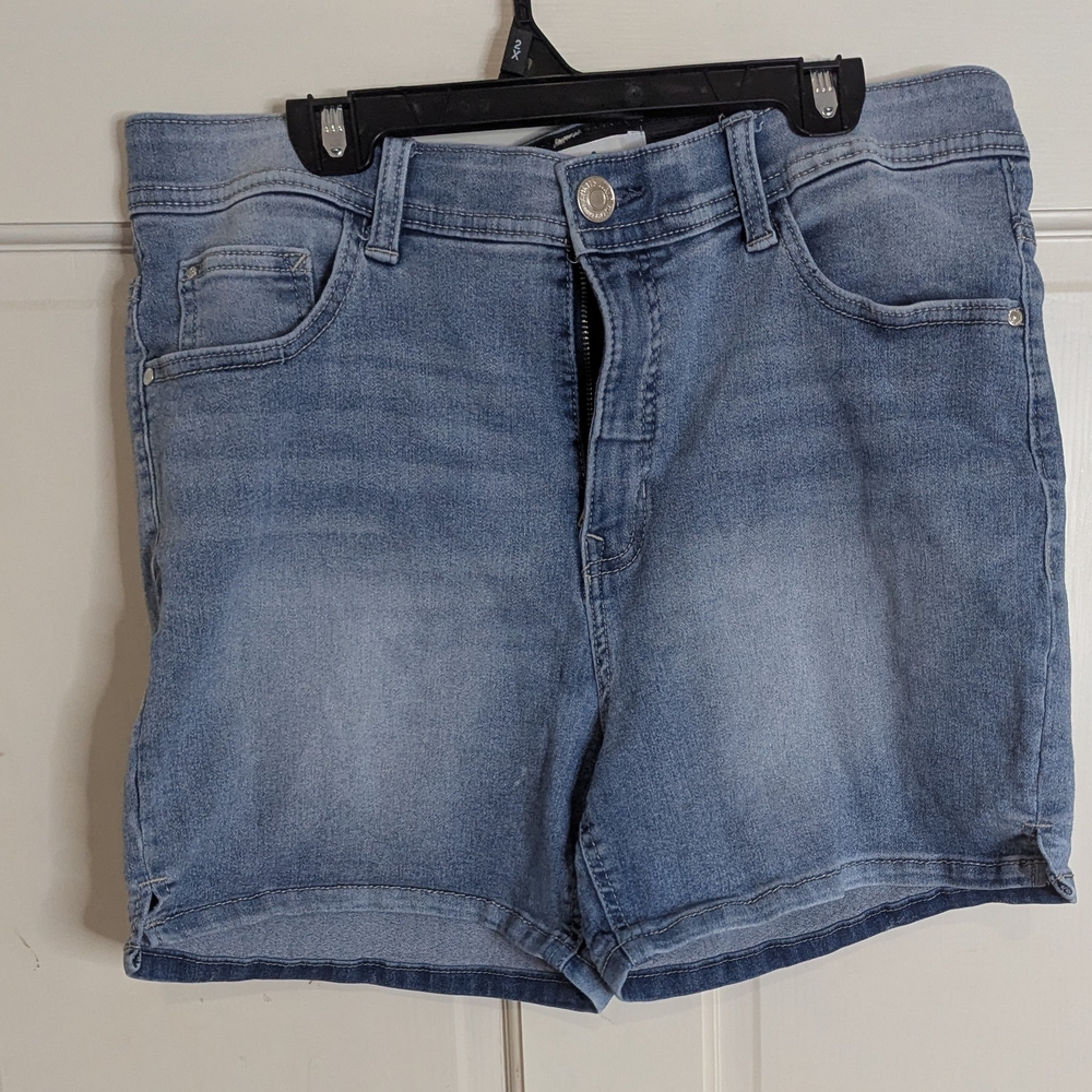 Angels Forever Young 360 Sculpt Blue Denim Shorts